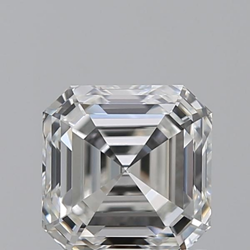 1.01 carat F-VS1 Natūralus Asscher Deimantas (1)