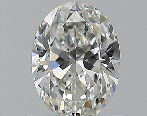 0.65 carat G-VS2 Natūralus Oval Deimantas (1)