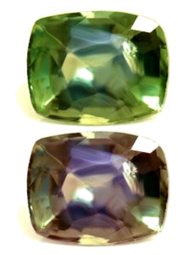 0.49 carat GREEN Cushion Alexandrite (1)