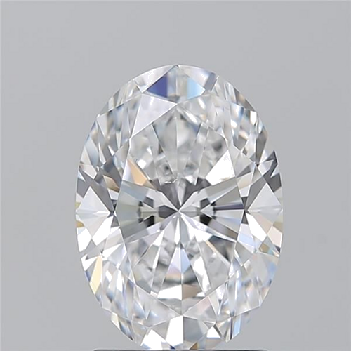2.01 carat D-VS2 Natūralus Oval Deimantas (1)