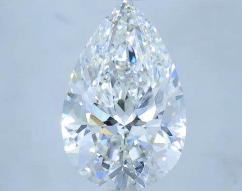 2.0 carat G-SI1 Natūralus Pear Deimantas (1)
