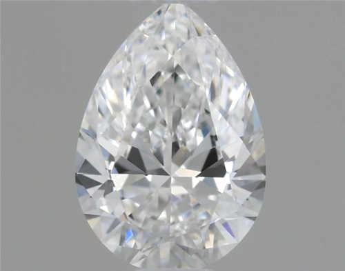 0.4 carat D-VVS1 Natūralus Pear Deimantas (1)