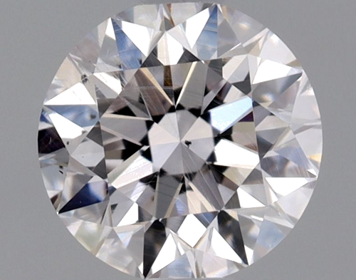 0.62 carat F-SI2 Excellent cut Natūralus Round Deimantas (1)