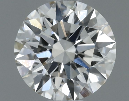 0.51 carat J-VVS1 Excellent cut Natūralus Round Deimantas (1)