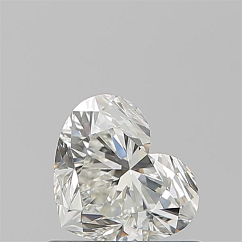 0.71 carat J-VVS2 Natūralus Heart Deimantas (1)