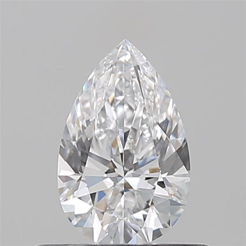0.54 carat D-VVS1 Natūralus Pear Deimantas (1)