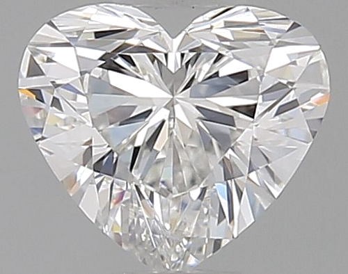 0.31 carat E-VVS1 Natūralus Heart Deimantas (1)