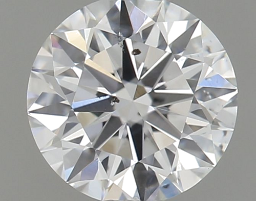 0.38 carat F-SI2 Excellent cut Natūralus Round Deimantas (1)