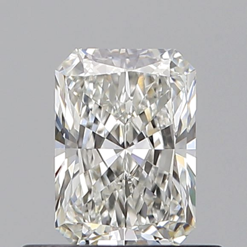0.53 carat G-VVS2 Natūralus Radiant Deimantas (1)