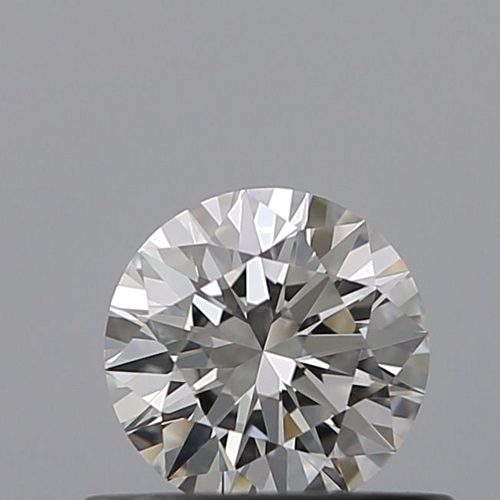 0.42 carat F-IF Excellent cut Natūralus Round Deimantas (1)