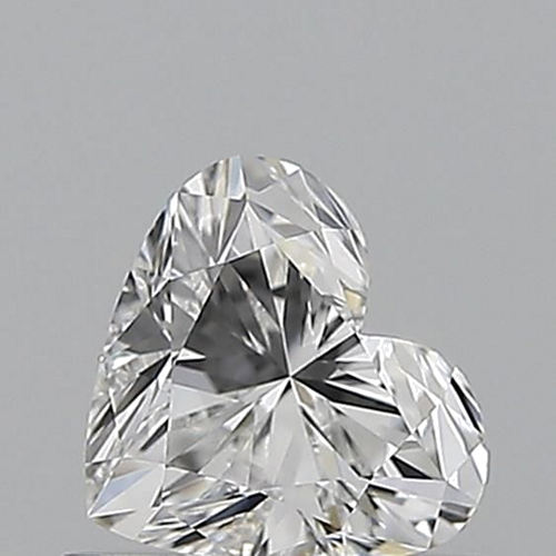 0.58 carat E-VS1 Natūralus Heart Deimantas (1)