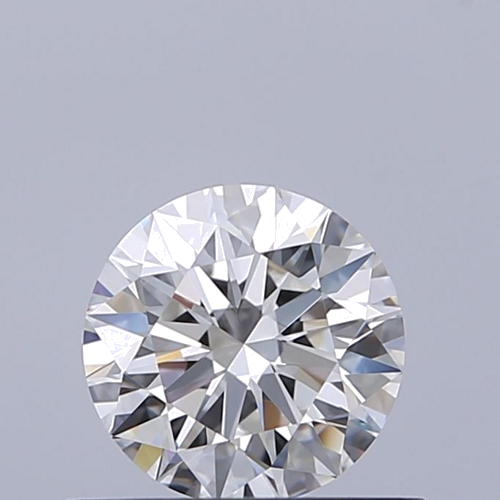 0.53 carat F-VVS1 Excellent cut Natūralus Round Deimantas (1)