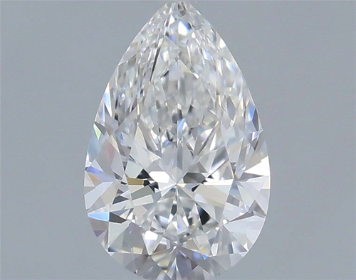 0.39 carat E-VVS2 Natūralus Pear Deimantas (1)