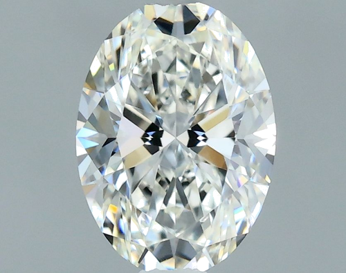 0.5 carat H-VVS2 Natūralus Oval Deimantas (1)