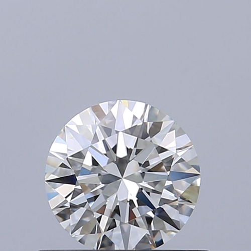 0.5 carat F-VVS1 Excellent cut Natūralus Round Deimantas (1)