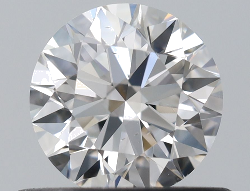 0.53 carat G-SI1 Excellent cut Natūralus Round Deimantas (1)