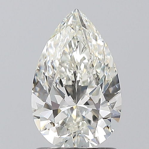 1.3 carat I-VS2 Natūralus Pear Deimantas (1)