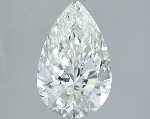 2.02 carat G-VS2 Natūralus Pear Deimantas (1)