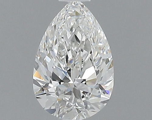 0.42 carat F-VS2 Natūralus Pear Deimantas (1)