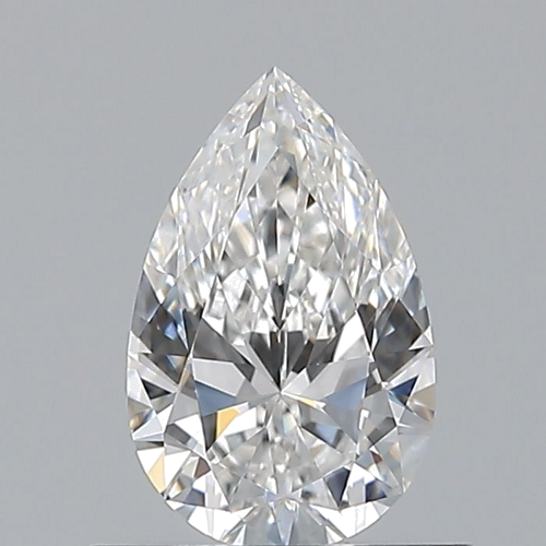 0.57 carat E-VS1 Natūralus Pear Deimantas (1)