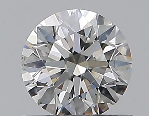 0.5 carat G-SI2 Excellent cut Natūralus Round Deimantas (1)