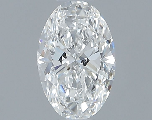 0.5 carat F-SI1 Natūralus Oval Deimantas (1)