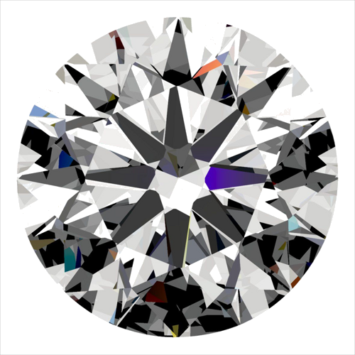 0.3 carat E-SI1 Excellent cut Natūralus Round Deimantas (1)