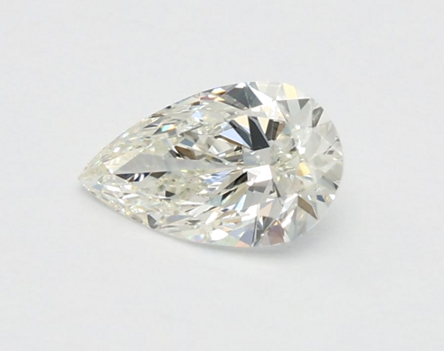 0.5 carat J-IF Natūralus Pear Deimantas (1)