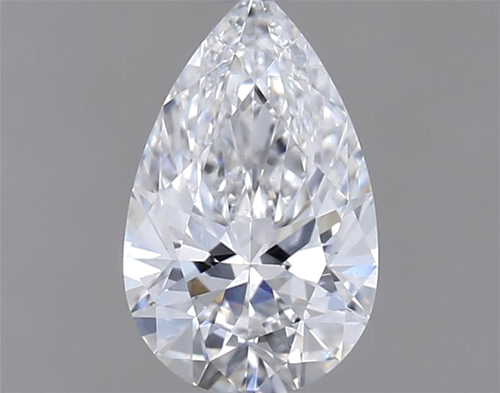 0.51 carat E-VS2 Natūralus Pear Deimantas (1)