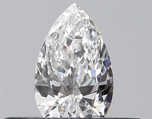 0.24 carat E-VVS1 Natūralus Pear Deimantas (1)