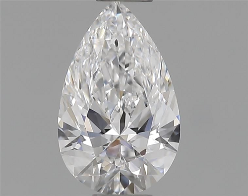 0.41 carat D-VVS1 Natūralus Pear Deimantas (1)