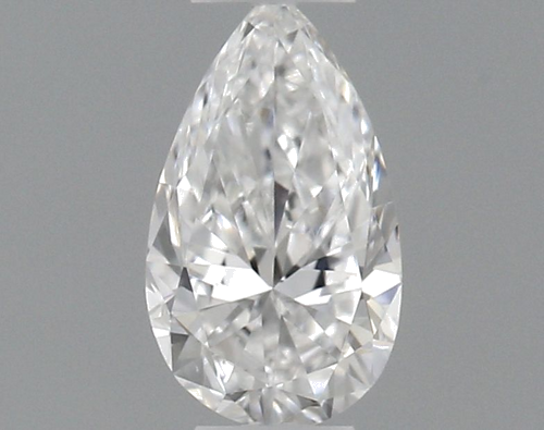 0.24 carat E-VS2 Natūralus Pear Deimantas (1)