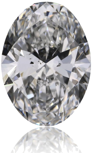 0.51 carat D-SI1 Natūralus Oval Deimantas (1)
