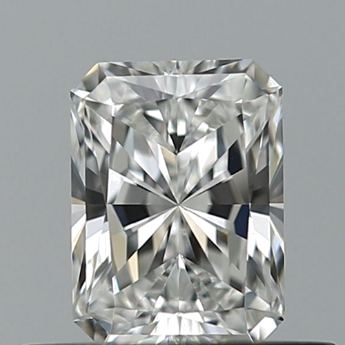 0.5 carat F-IF Natūralus Radiant Deimantas (1)