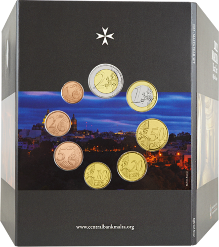 2022 Malta Euro monetų BU rinkinys (4)