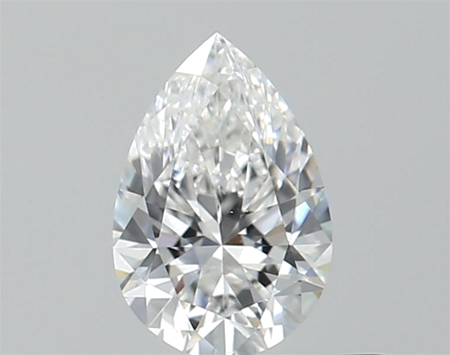 0.37 carat F-VS1 Natūralus Pear Deimantas (1)