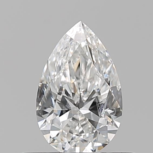 0.5 carat E-SI2 Natūralus Pear Deimantas (1)