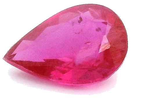 0.44 carat RED Pear Rubinas (1)