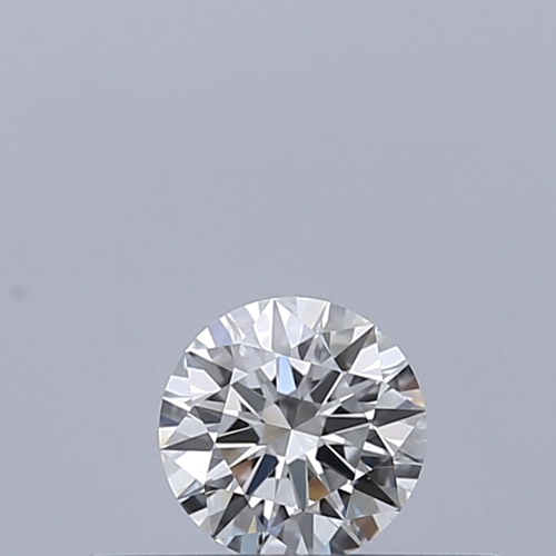 0.19 carat F-VVS2 Excellent cut Natūralus Round Deimantas (1)