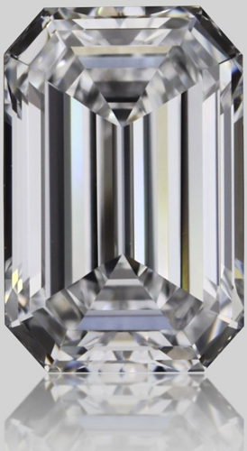 0.51 carat D-VVS2 Natūralus Emerald Deimantas (1)