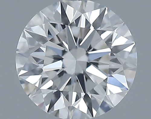 0.51 carat F-VVS1 Excellent cut Natūralus Round Deimantas (1)