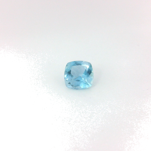 0.44 carat BLUE Cushion Aquamarine (1)