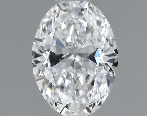 0.4 carat D-SI2 Natūralus Oval Deimantas (1)