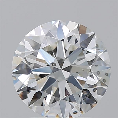 2.01 carat H-SI2 Excellent cut Natūralus Round Deimantas (1)