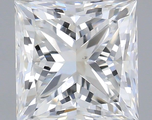 0.51 carat G-VS2 Natūralus Square Deimantas (1)