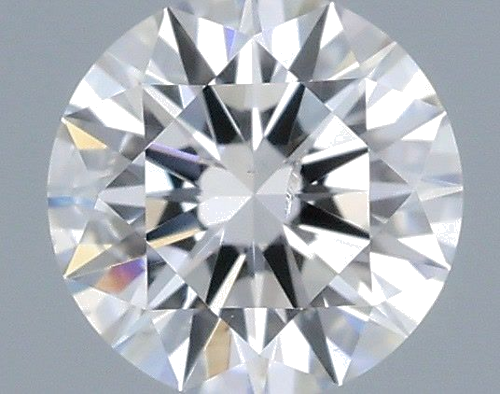 0.32 carat E-SI2 Excellent cut Natūralus Round Deimantas (1)