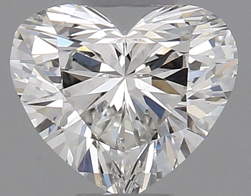 0.28 carat G-VVS1 Natūralus Heart Deimantas (1)