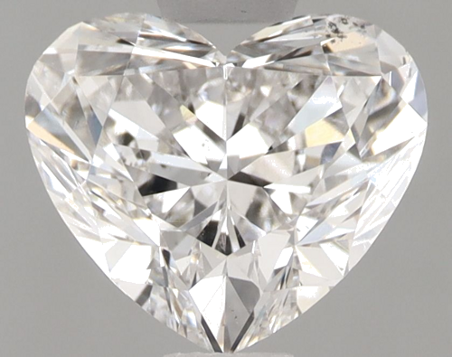 1.51 carat E-SI1 Natūralus Heart Deimantas (1)