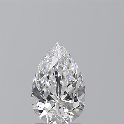 1.01 carat D-SI1 Natūralus Pear Deimantas (1)