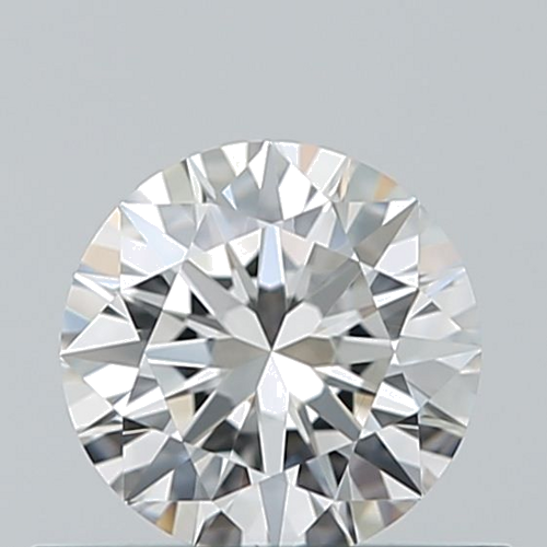 0.5 carat F-VVS2 Excellent cut Natūralus Round Deimantas (1)